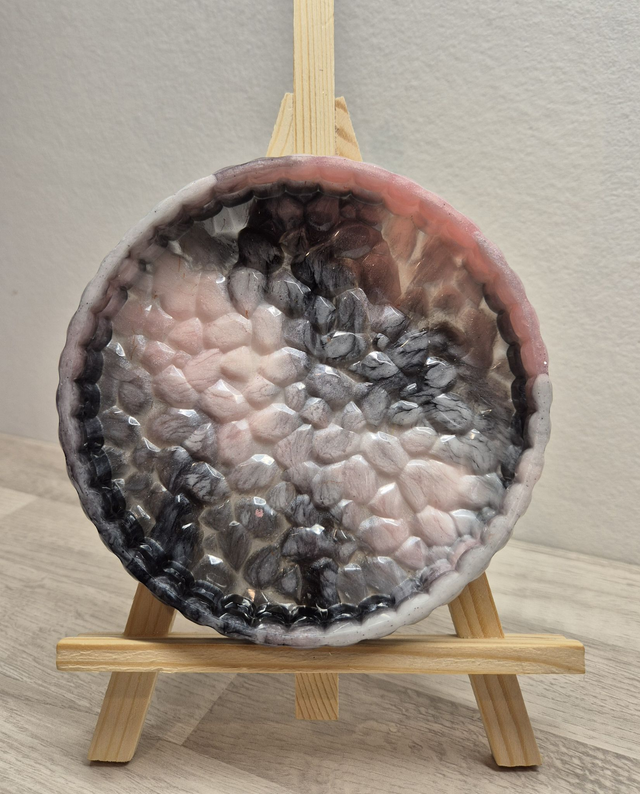 Vide poche rond cailloux