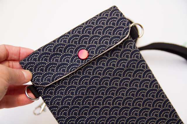 Bolso para móvil Olas Azul 