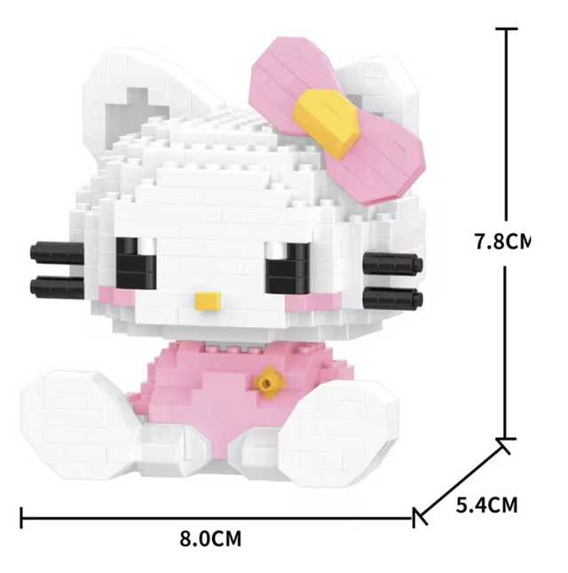 Hello Kitty (Bricks small building blocks)