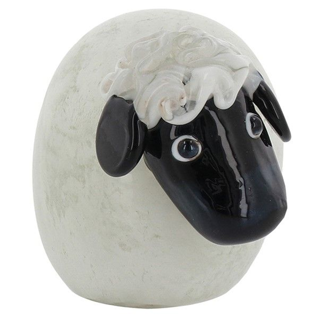 Handmade Art Glass Sheep Ornament – Glass Sheep Collectable Gift