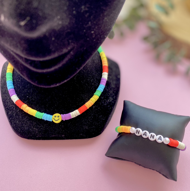 Kit collier et bracelet personnalisé 