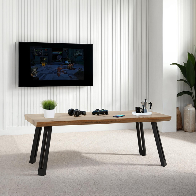 Quebec Wave Edge Coffee Table