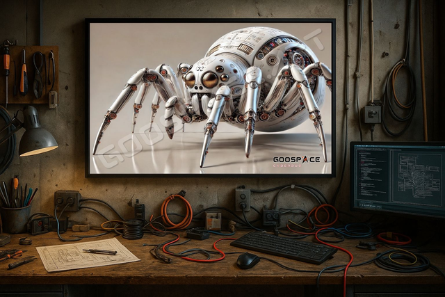 Cadre Araignée Cybernétique (01)