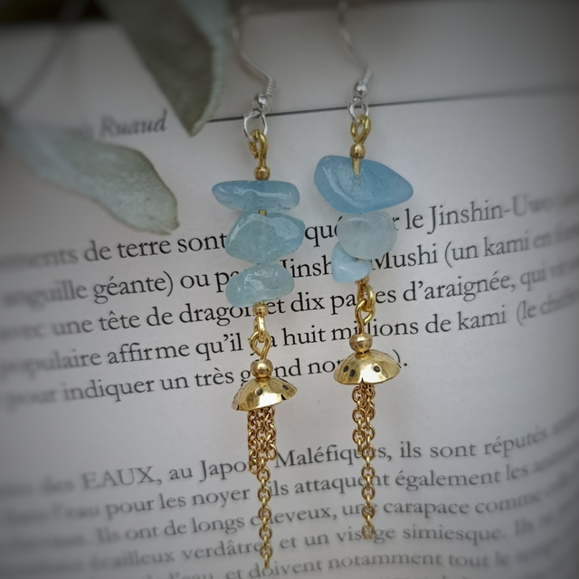 ONIRISMES - Boucles d'oreilles "Néréides"