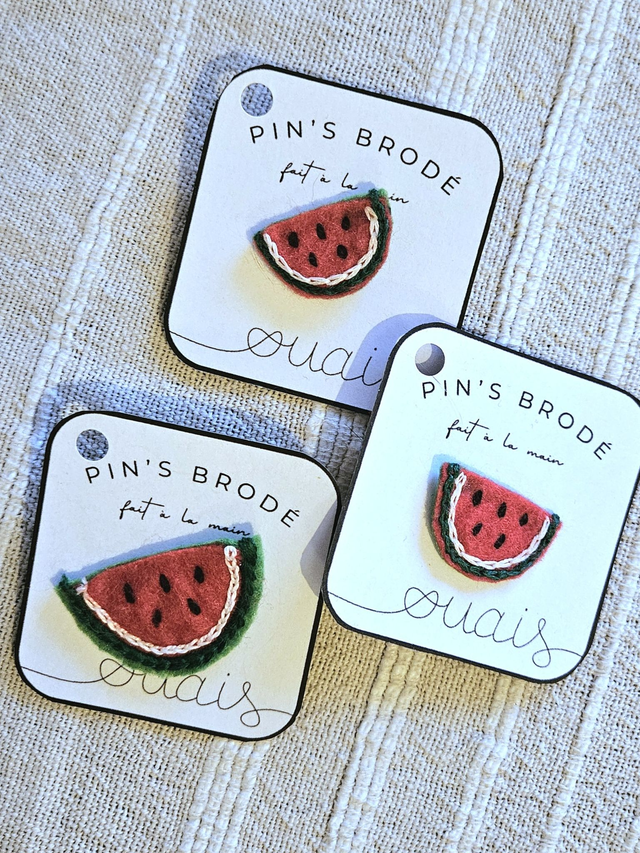 Pin's - Pastèque (moyen)