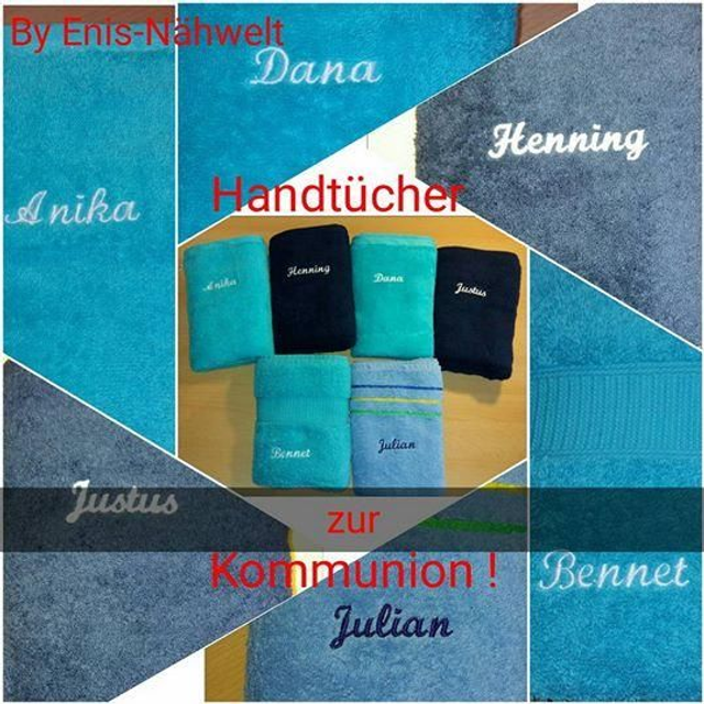 Besticktes Handtuch