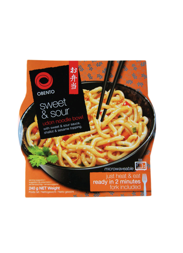 Obento Sweet & Sour nudelskål - 240 g