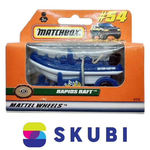Rapid Raft - Mattel Wheels - Matchbox 1998 #54 - Originální krabička

