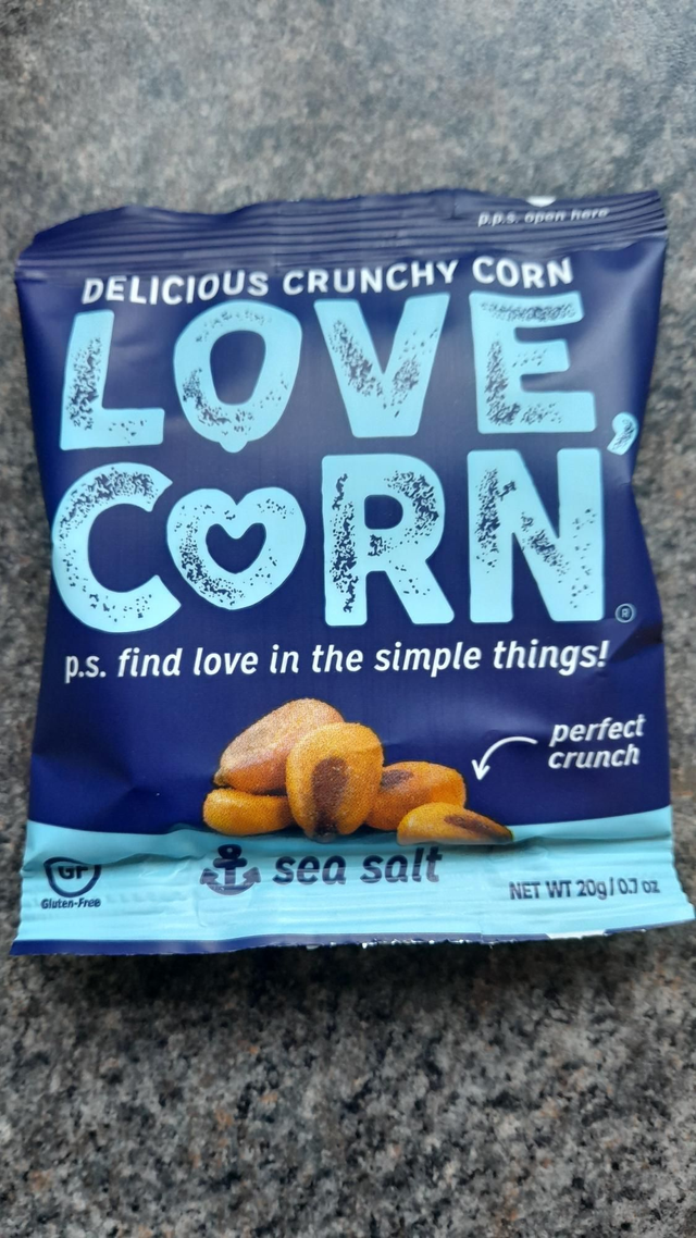 Love Corn sea salt 20g bag