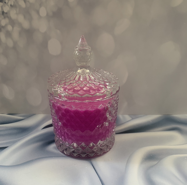 Small glass candle - Doodle bug 