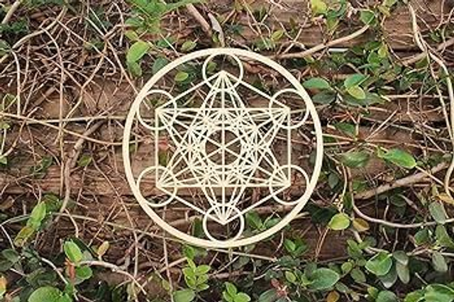 Cube de Métatron en Bois | 28 cm