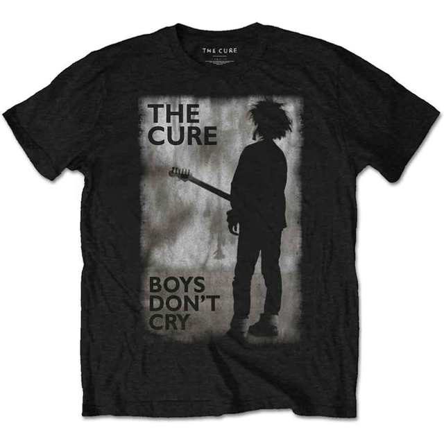 CURE UNISEX T-SHIRT: BOYS DON'T CRY BLACK &amp; WHITE
