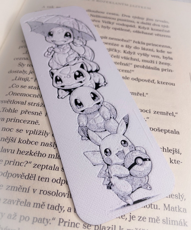 Záložka Anime Pokémon