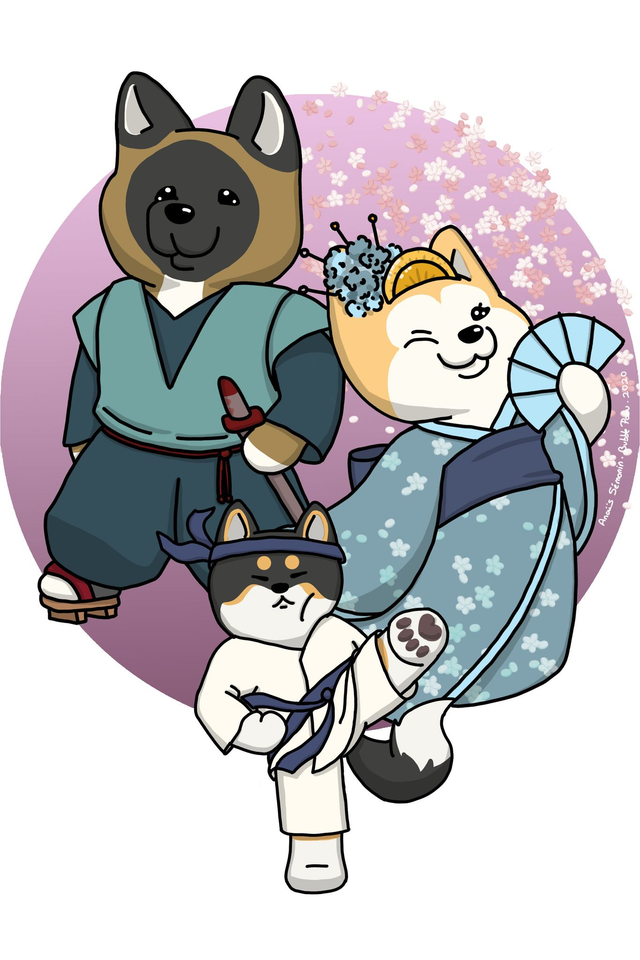 Akitas &amp; Shiba