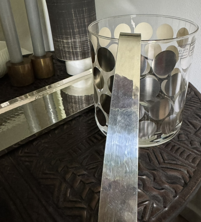 EGIZIA Silver / Eis Zange by Paola Navone