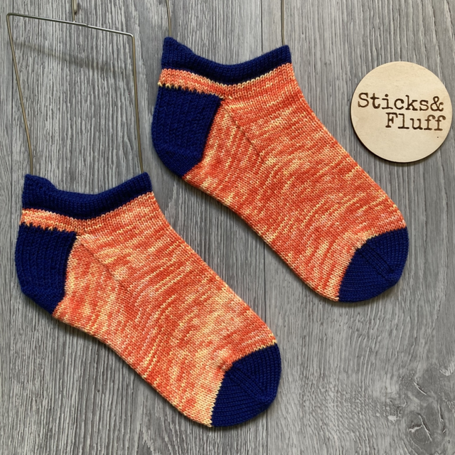 'Mini Jaffa' Short Socks - Luxury Merino Wool - UK 4-6