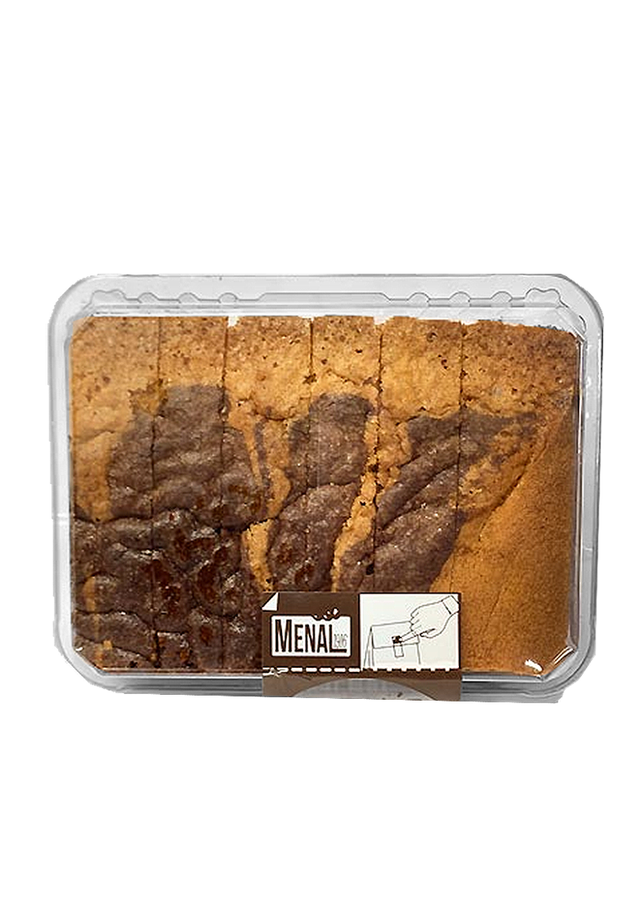 Menal Sockerkaka i bitar, Marmor - 400g
