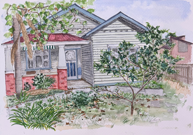 11. Gladstone weatherboard (framed)