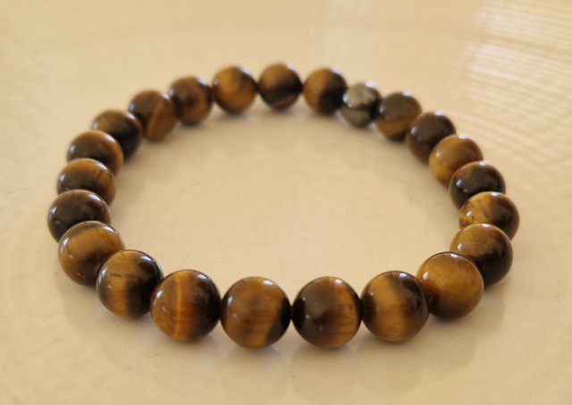 Bracelet Homme OEIL DE TIGRE 8mm