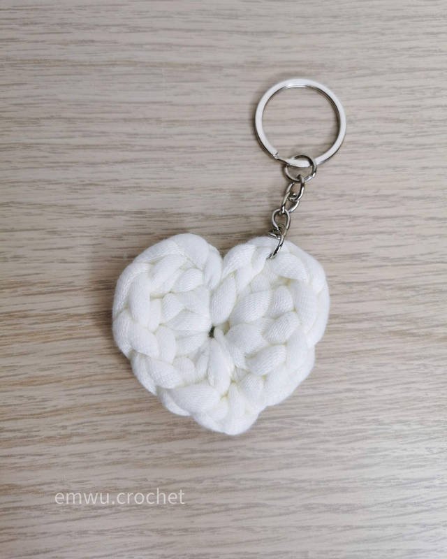 💗 Porte-clés Self-Love Blanc petit