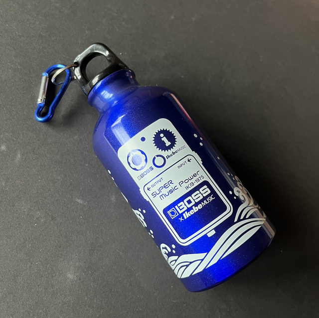 RARE 45th Anniversary BOSS x Ikebe Music Japan - Super Music Power IKB-1975 DRINKING BOTTLE