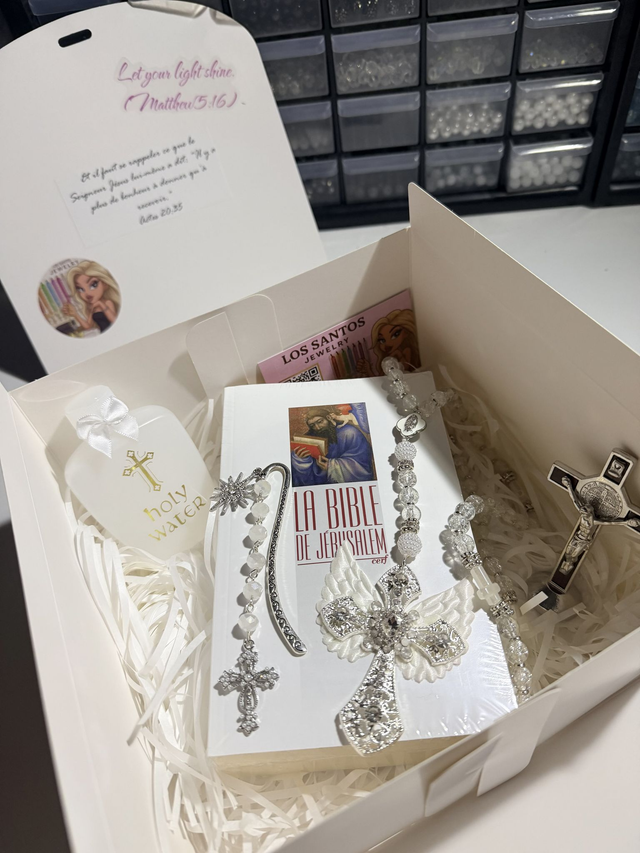 Coffret Biblique Blanc