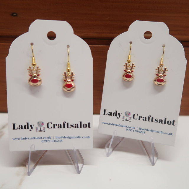 Rudolph Earrings