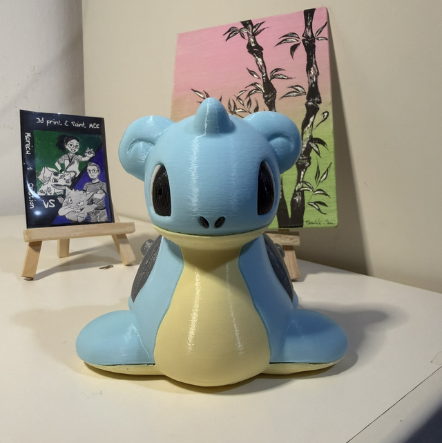 Fanart pla effetto multicolor o glitter