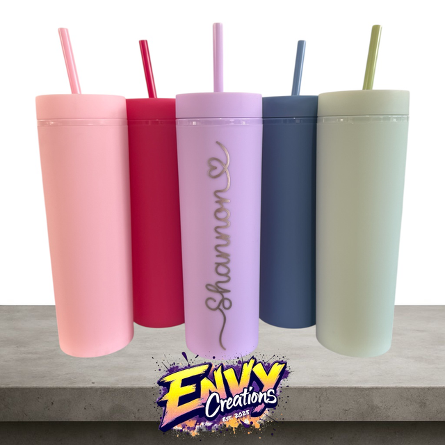 Skinny Tumbler with Name