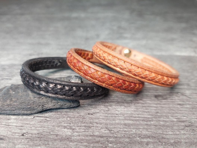 Armband geflochten schmal