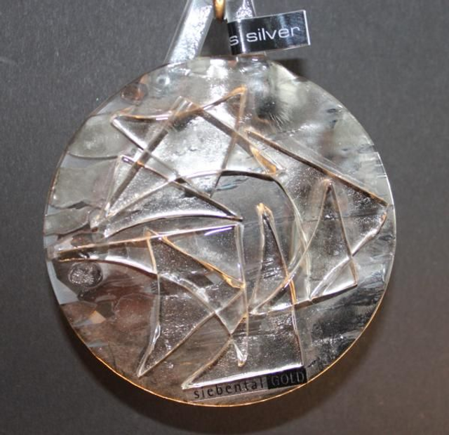 o8 "Kugel" versilbert . o/ 8cm . dw 9 052020 07 