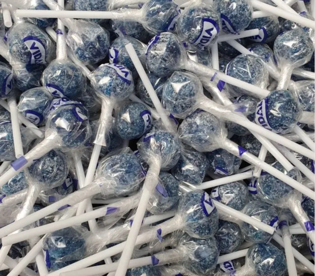 10 Sour Blue Raspberry Tongue Painters 