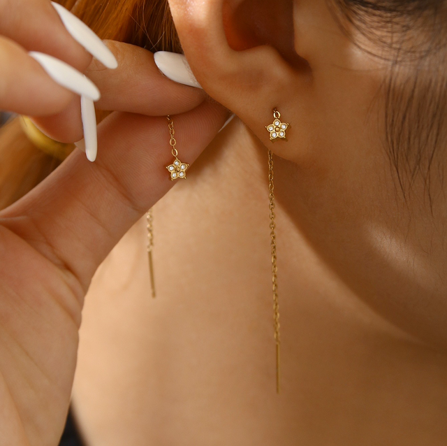 Boucles d’oreilles DOLLY | En acier inoxydable 