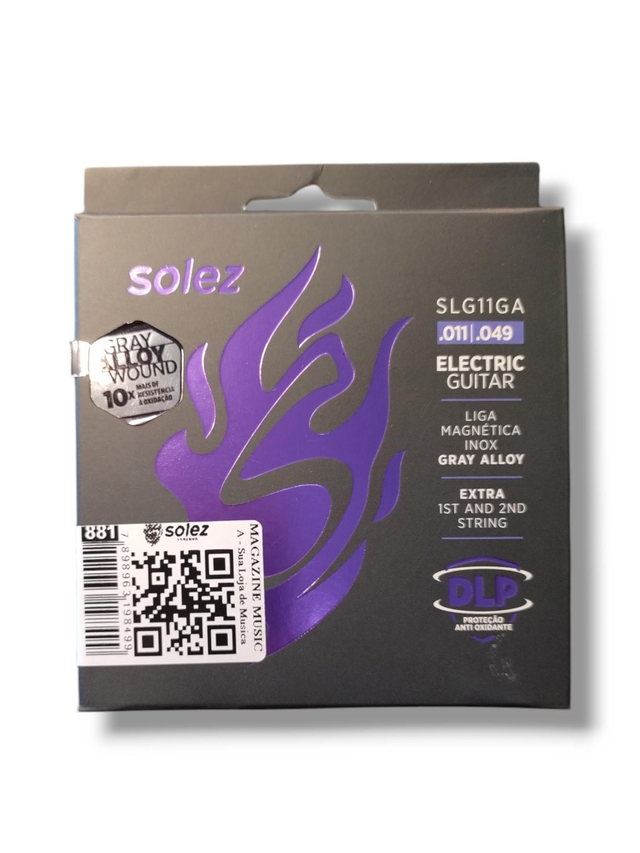 881 - Encordoamento Guitarra 011 Solez Strings 