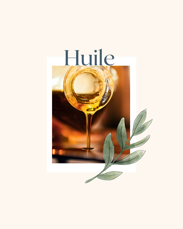 Bouteille d'huile ( cadeau invité  )