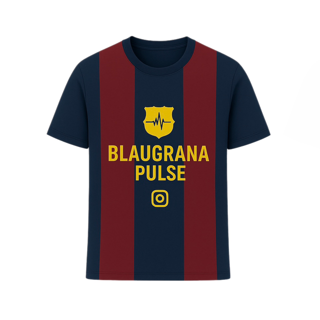 OFFICIAL BLAUGRANA PULSE 100K SPECIAL EDITION SHIRT 💙❤️