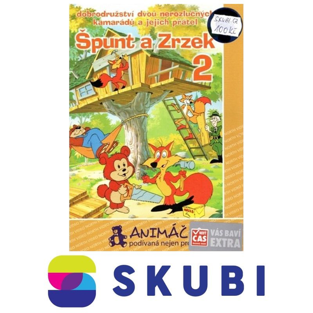 DVD Špunt a Zrzek 2 - Dobrodružství dvou nerozlučných kamarádů a jejich přátel