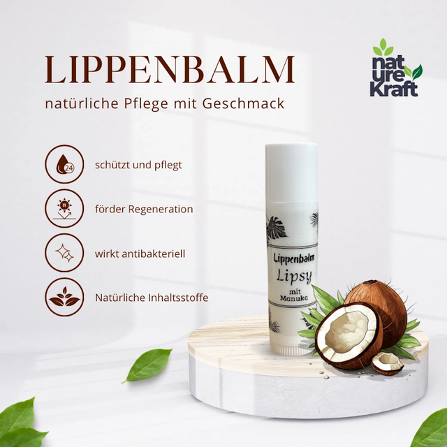 Lippenbalm mit Manuka MGO 400+ 5g Stift