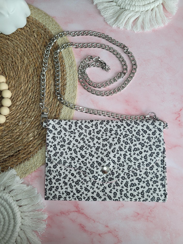 Sac noir et blanc 