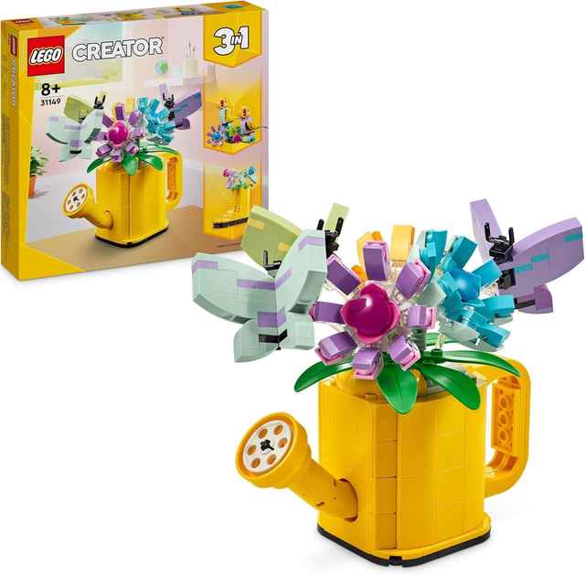 LEGO® Creator 3in1 31149 Gießkanne mit Blumen