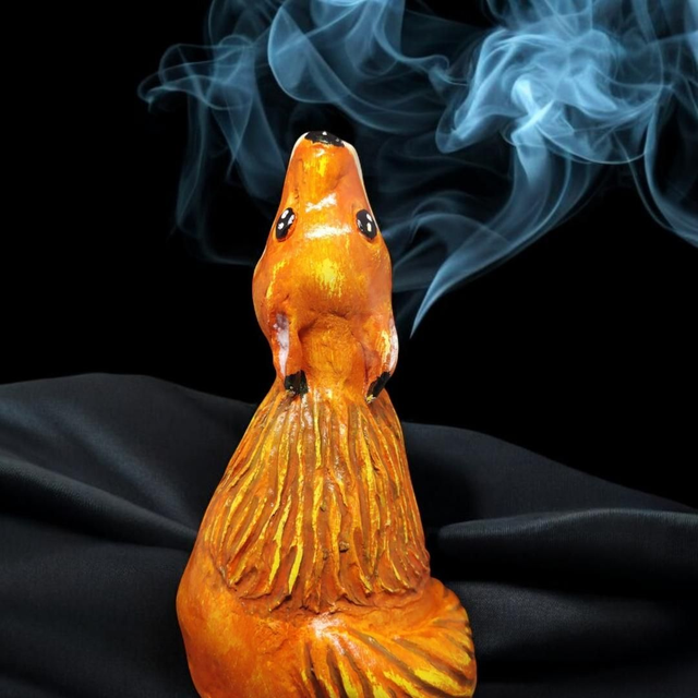 Suitsukekippo Kettu / Incense burner Fox