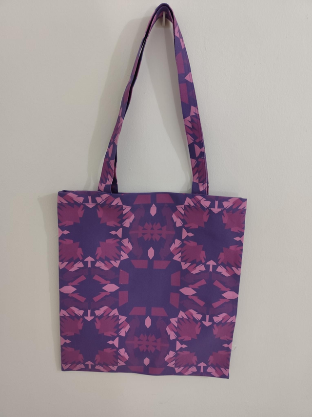 Tote bag violet (45cmx40cm)