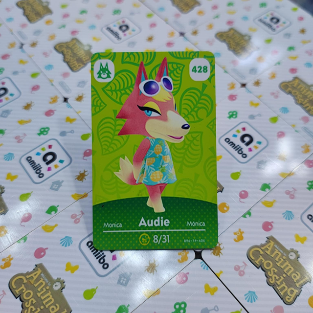 Tarjeta Amiibo Audie / Animal Crossing 428