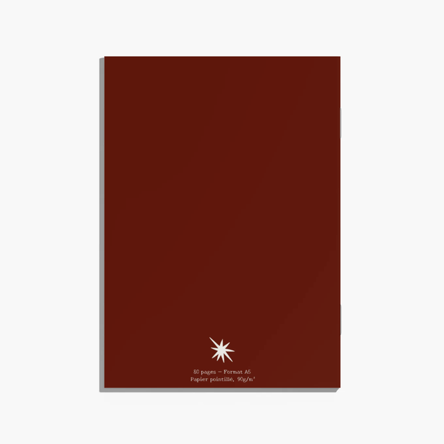 Carnet léopard A5 à points – 80 pages