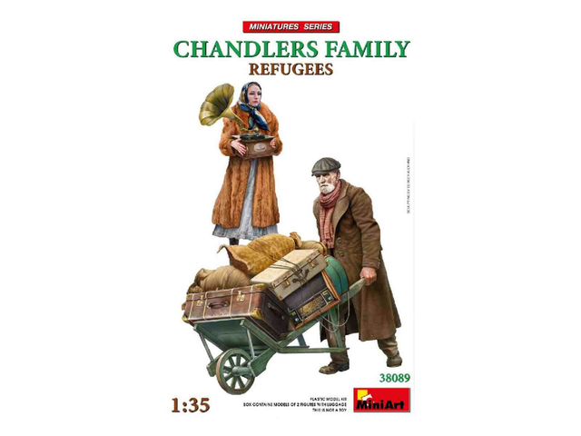Chandlers Family Refugees - miniart 38089 1/35
