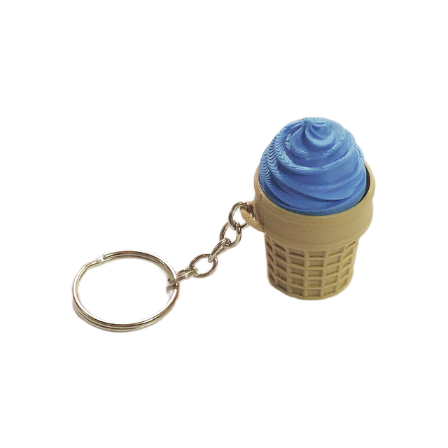Ice Cream Clicker Keyring