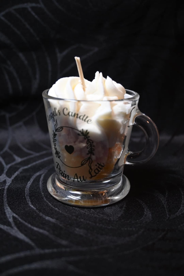 Bougie Mini Pain au Lait – Parfum gourmand et naturel