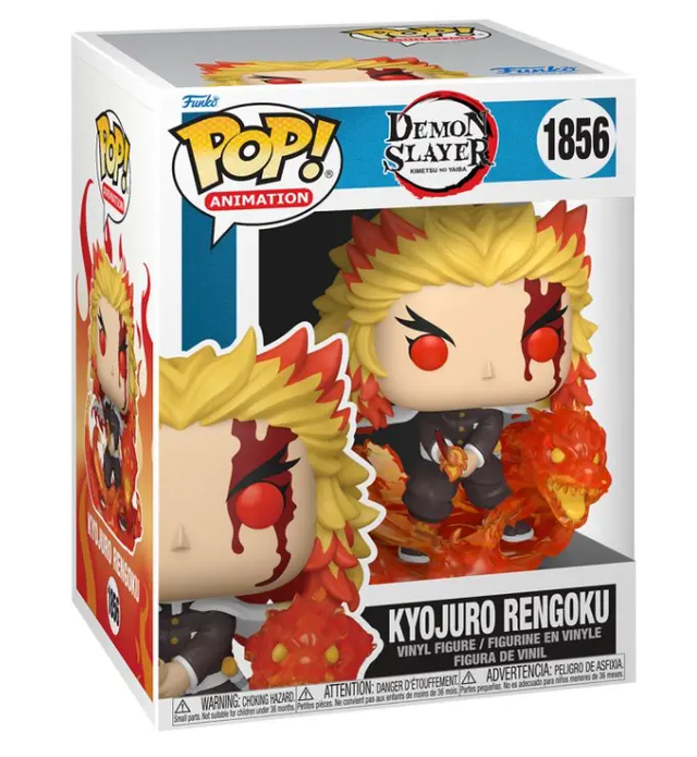 Demon Slayer: Kimetsu no Yaiba POP! Animation Vinyl Figur Kyojuro Rengoku 9th form Exclusive 9 cm
