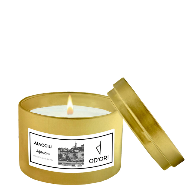 Bougie 90g - AJACCIO (Abricot / Romarin)
