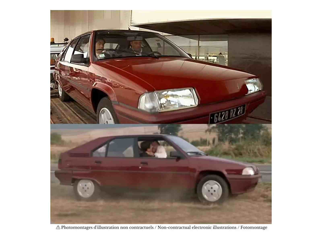 Citroën BX 16 TGS 1990 Rouge Delage Norev 181686 1/18